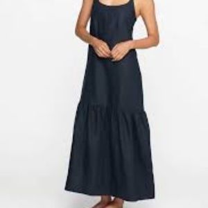 Revolve Mikoh Kualoa Resort ‘23 100% Linen Black Dress Women’s Size S
